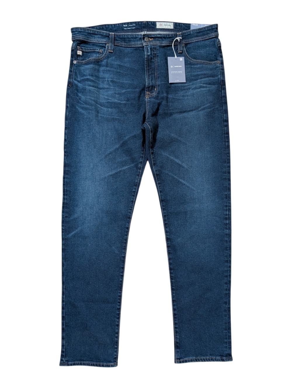 AG Adriano Goldschmied Tellis Modern Slim Jeans 40x33 Vapor Wash Japanese NWT
